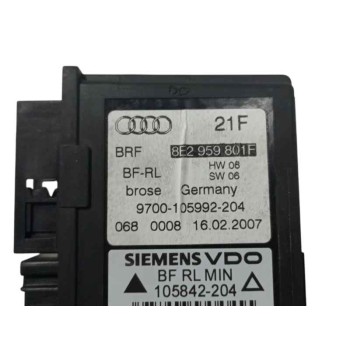 Recambio de elevalunas delantero izquierdo para audi a4 berlina (8e) 2.0 tdi 16v (103kw) referencia OEM IAM 8E0837461C 8E0959801