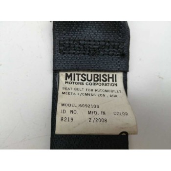 Recambio de cinturon seguridad trasero izquierdo para mitsubishi outlander (cw0) 2.0 di-d cat referencia OEM IAM 6092103 6092139