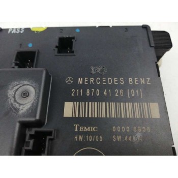 Recambio de modulo confort para mercedes-benz clase e (w211) berlina 3.0 v6 cat referencia OEM IAM 2118704126  