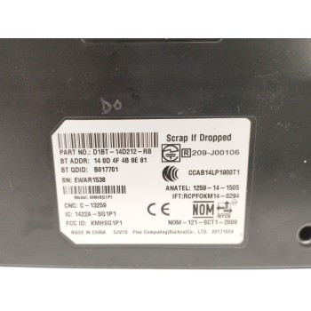 Recambio de modulo electronico para ford ka+ 1.2 ti-vct cat referencia OEM IAM D1BT14D212RB  