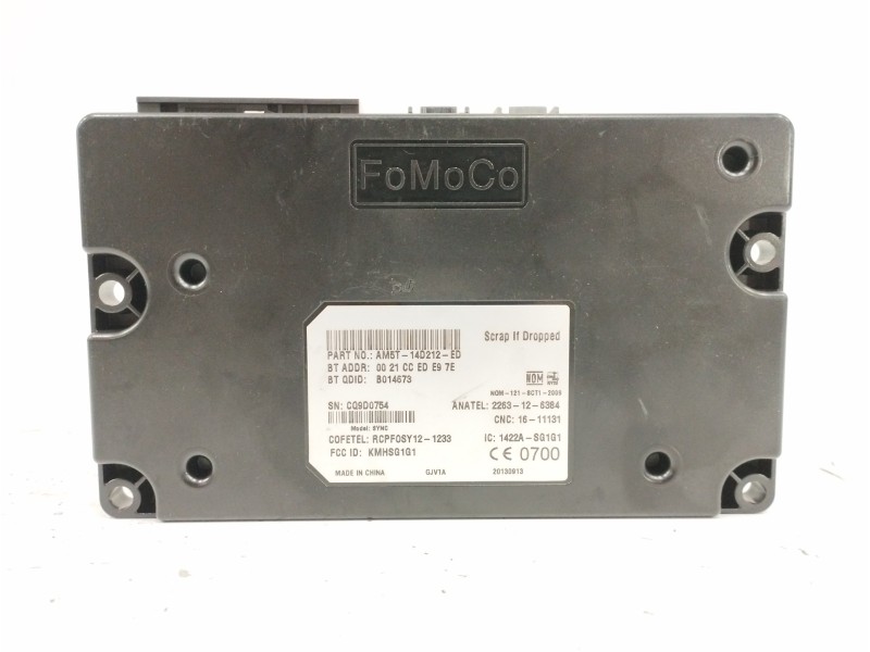 Recambio de modulo electronico para ford fiesta (ccn) 1.5 tdci cat referencia OEM IAM AM5T14D212ED  