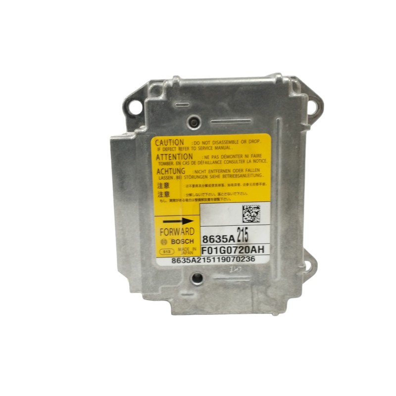 Recambio de centralita airbag para mitsubishi asx (ga_w_) 1.8 di-d (ga6w) referencia OEM IAM 8635A215 F01G0720AH 