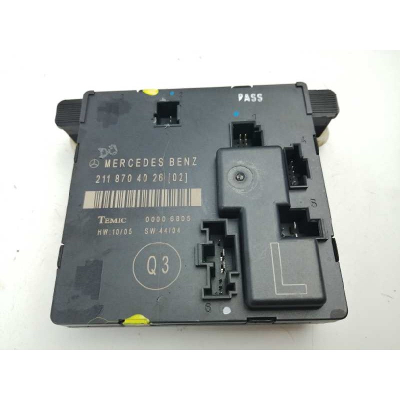 Recambio de modulo confort para mercedes-benz clase e (w211) berlina 3.0 v6 cat referencia OEM IAM 2118704026  