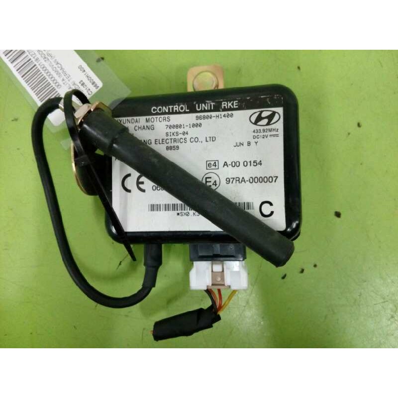 Recambio de centralita inmovilizador para hyundai terracan (hp) 2.9 crdi 4wd referencia OEM IAM 96800H1400 7008011000 
