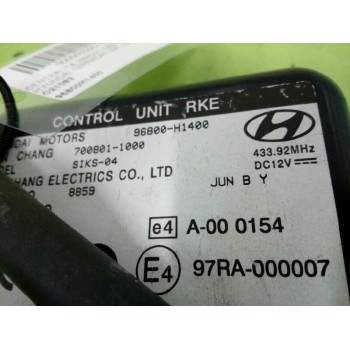 Recambio de centralita inmovilizador para hyundai terracan (hp) 2.9 crdi 4wd referencia OEM IAM 96800H1400 7008011000 
