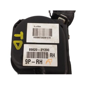 Recambio de cinturon seguridad trasero derecho para hyundai ix35 1.7 crdi cat referencia OEM IAM 898202Y200  