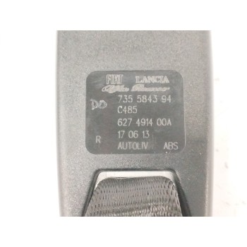 Recambio de enganche cinturon derecho para lancia ypsilon (402) 1.3 jtd 16v referencia OEM IAM 735584394 TRASERO 