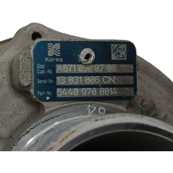 Recambio de turbocompresor para ssangyong rodius xdi premium referencia OEM IAM A6710900780 54409880014 