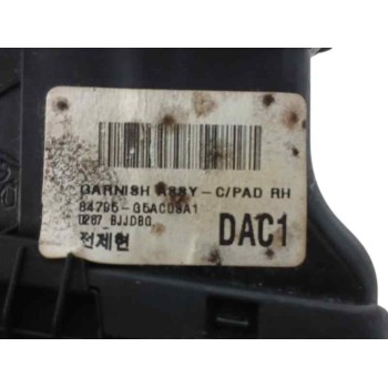 Recambio de rejilla aireadora para kia niro e-niro drive referencia OEM IAM 84795G5AC0SA1 DELANTERA DERECHA 