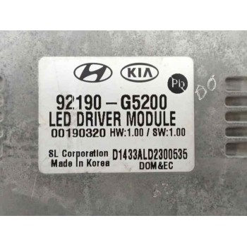 Recambio de centralita faros xenon para kia niro e-niro drive referencia OEM IAM 92190G5200  