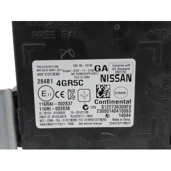 Recambio de modulo electronico para infiniti q50 2.2 diesel cat referencia OEM IAM 284B14GR5C S122736309F0 