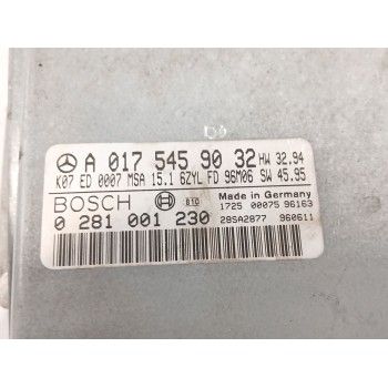 Recambio de centralita motor uce para mercedes-benz clase e (w210) e 300 d (210.020) referencia OEM IAM A0175459032 0281001230 