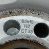Recambio de llanta para audi a3 (8l) 1.9 tdi referencia OEM IAM 8L0601025M 6JX15H2 ET38 