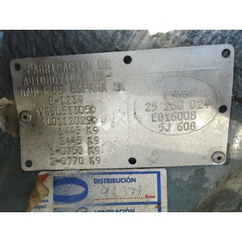 Recambio de carroceria corte para renault 19 hatchback (b/c53) 1.8 referencia OEM IAM   