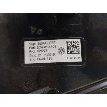 Recambio de rejilla aireadora para volkswagen t-roc 1.0 tsi referencia OEM IAM 2GA819703 IZQUIERDA 