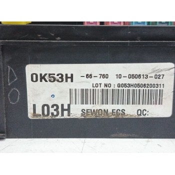 Recambio de caja reles / fusibles para kia carnival ii (gq) 2.9 crdi referencia OEM IAM 0K53H66760  
