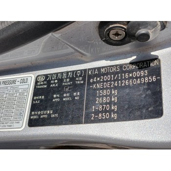 Recambio de carroceria corte para kia rio 1.4 cat referencia OEM IAM   