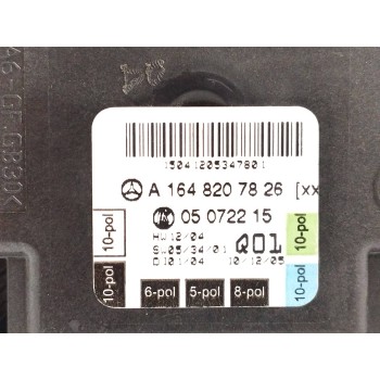 Recambio de modulo electronico para mercedes-benz clase m (w164) 3.0 cdi cat referencia OEM IAM A1648207826 05072215 