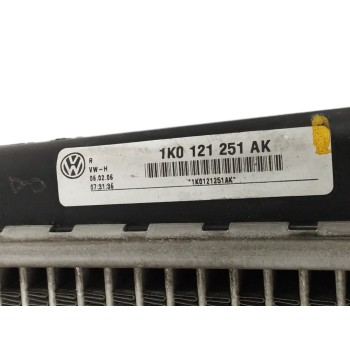 Recambio de radiador agua para audi a3 (8p) 1.9 tdi referencia OEM IAM 1K0121251AK  