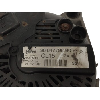 Recambio de alternador para citroën c3 1.4 hdi referencia OEM IAM 9664779680 CL15 TG15C135