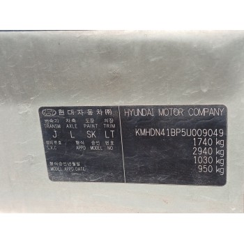 Recambio de carroceria corte para hyundai elantra (xd) 1.6 16v cat referencia OEM IAM   