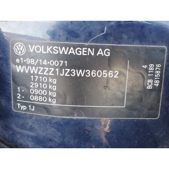 Recambio de carroceria corte para volkswagen golf iv berlina (1j1) 1.6 16v referencia OEM IAM   
