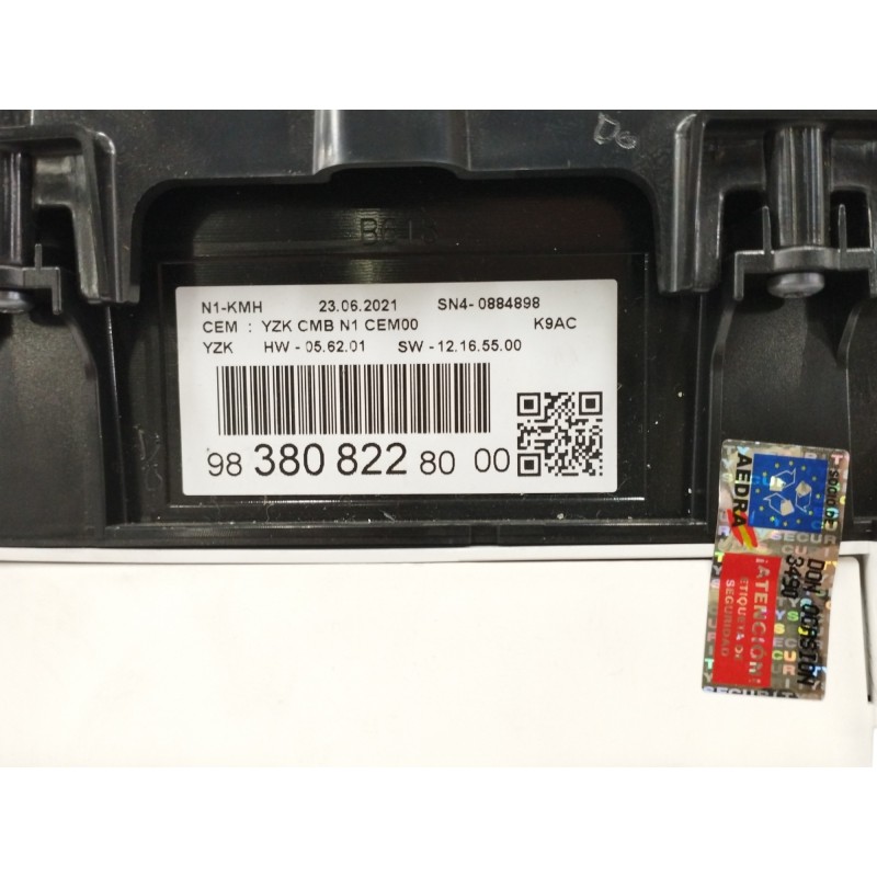 CUADRO INSTRUMENTOS 769168350U