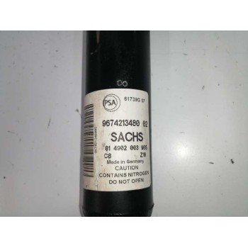 Recambio de amortiguador trasero derecho para peugeot partner kombi 1.6 blue-hdi fap referencia OEM IAM 9674213480 814902003965 