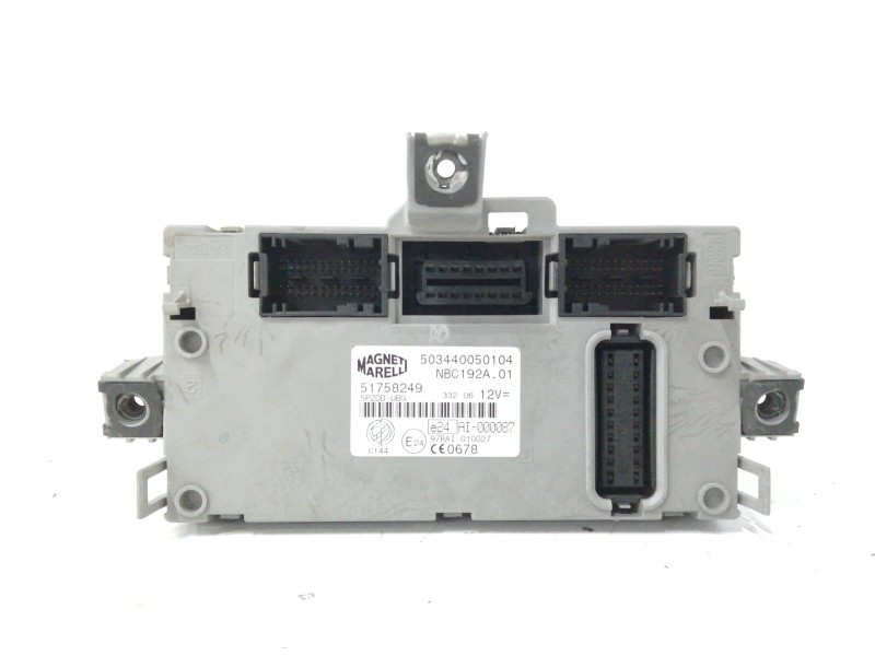 Recambio de modulo electronico para fiat stilo (192) 1.9 8v jtd cat referencia OEM IAM 51758249  