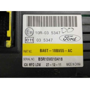 Recambio de pantalla multifuncion para ford fiesta (cb1) 1.25 16v cat referencia OEM IAM 10R035347  