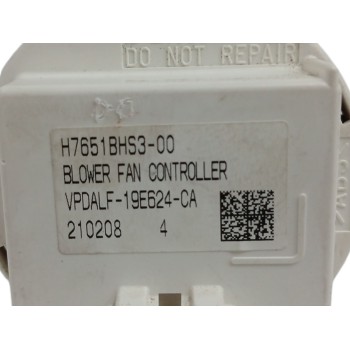 Recambio de resistencia calefaccion para mazda cx-3 (dk) 2.0 skyactiv-g referencia OEM IAM H7651BHS3  