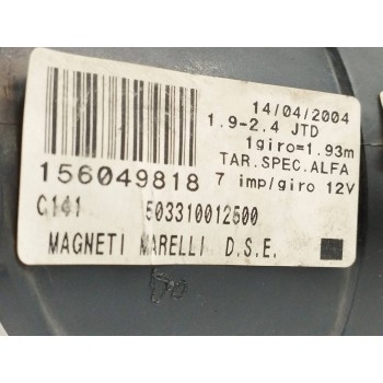 Recambio de cuadro instrumentos para alfa romeo 156 1.9 jtd cat referencia OEM IAM 156049818 CUENTAKILOMETROS 