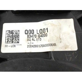 Recambio de elevalunas trasero izquierdo para kia niro e-niro drive referencia OEM IAM 83470Q4000  