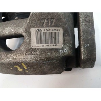Recambio de pinza freno delantera izquierda para peugeot partner kombi 1.6 blue-hdi fap referencia OEM IAM 9670613980 1136010655