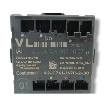 Recambio de modulo electronico para mercedes-benz clase cla (w117) shooting brake cla 220 d (117.903) referencia OEM IAM A166900