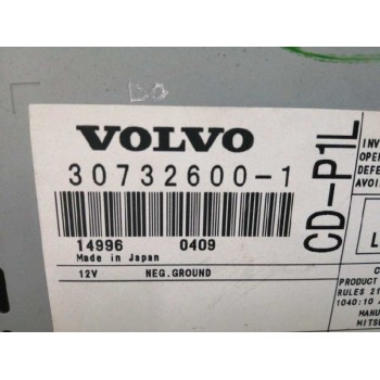 Recambio de sistema audio / radio cd para volvo s40 berlina 2.4 cat referencia OEM IAM 30732600  