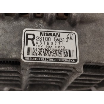 Recambio de alternador para nissan x-trail (t30) 2.2 dci diesel cat referencia OEM IAM 231005M310 90A 