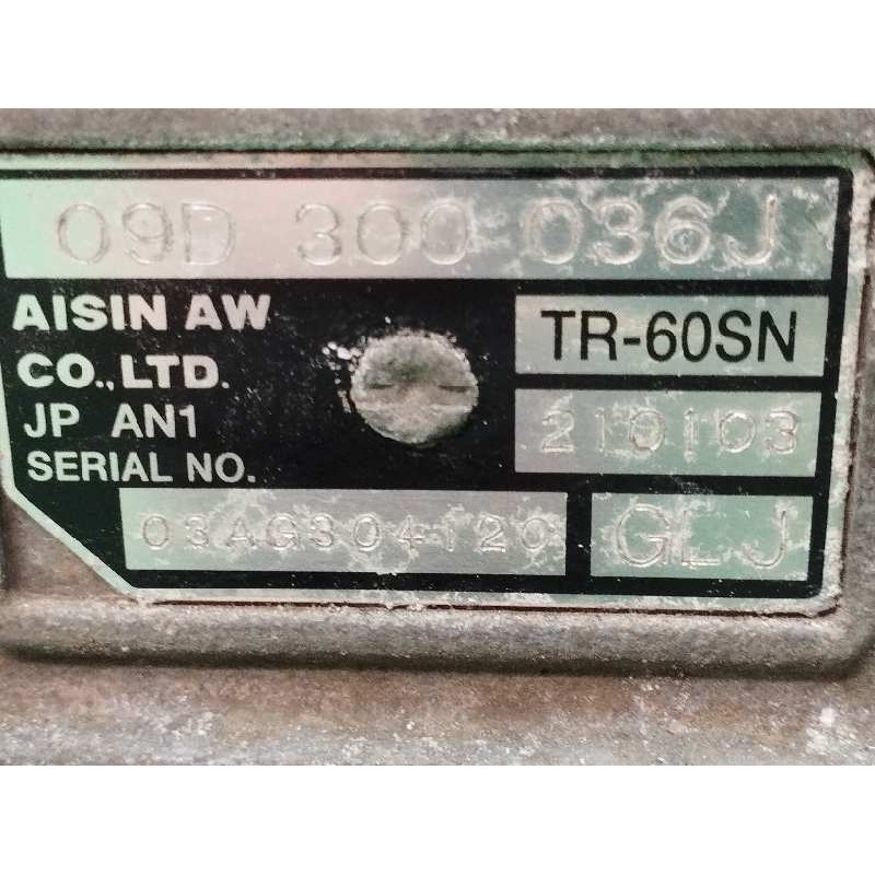 CAJA CAMBIOS 03AG304120