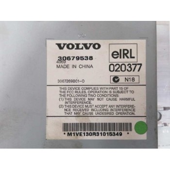 Recambio de modulo electronico para volvo s40 berlina 2.4 cat referencia OEM IAM 30679538 SISTEMA AUDIO AMPLIFICADOR