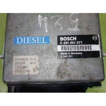 Recambio de centralita motor uce para bmw serie 5 berlina (e34) 524td referencia OEM IAM 2242211 0281001077 