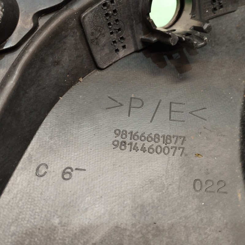 PARAGOLPES TRASERO 9814460077