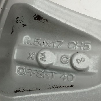 Recambio de llanta para nissan qashqai (j10) 1.5 dci turbodiesel cat referencia OEM IAM 40300EY17C 6,5JX17CH5 ET40 