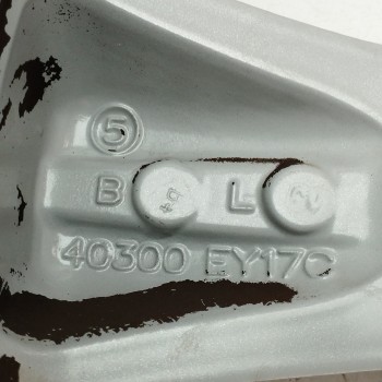 Recambio de llanta para nissan qashqai (j10) 1.5 dci turbodiesel cat referencia OEM IAM 40300EY17C 6,5JX17CH5 ET40 