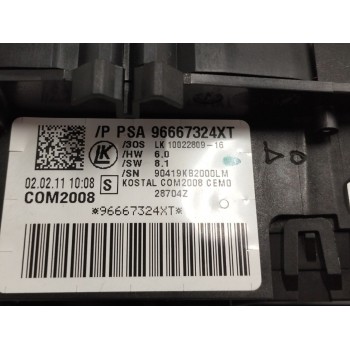 Recambio de mando multifuncion para citroën c3 1.4 hdi referencia OEM IAM 96667324XT  