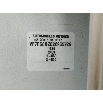Recambio de carroceria corte para citroën c3 1.4 hdi referencia OEM IAM   