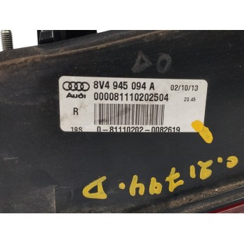 Recambio de piloto trasero derecho interior para audi a3 sportback (8va, 8vf) 1.6 tdi referencia OEM IAM 8V4945094A  