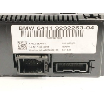 Recambio de mando climatizador para bmw x1 (e84) 2.0 turbodiesel cat referencia OEM IAM 64119292263 A2C80942105 