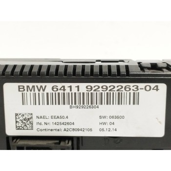 Recambio de mando climatizador para bmw x1 (e84) 2.0 turbodiesel cat referencia OEM IAM 64119292263 A2C80942105 