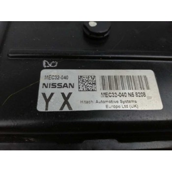 Recambio de centralita motor uce para nissan micra (k12e) 1.2 cat referencia OEM IAM MEC32040  