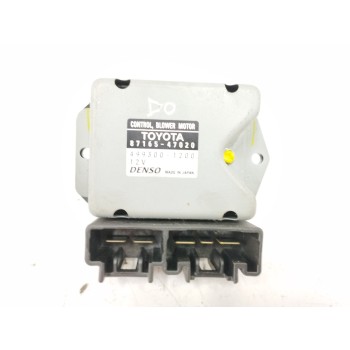Recambio de resistencia calefaccion para toyota prius (nhw20) 1.5 cat referencia OEM IAM 8716547020 4993001200 